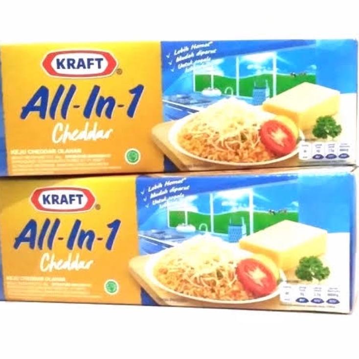 

☆ Keju kraft cheddar all in one 2kg ➨