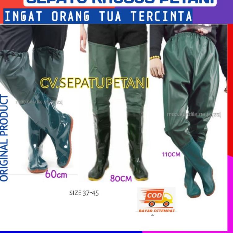 HARGA TERMURAAH Boot Boots But Pria Wanita Dewasa Karet Sawah Petani Taman Nelayan Ladang Rawa Manci