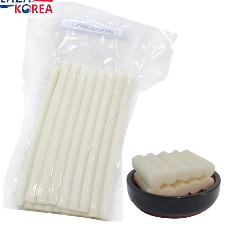 

☜ PLAZA KOREA TTEOKBOKKI ONLY FRESH 1 KG - TTEOK TOKPOKI TOPOKKI KOREAN FOOD RICE CAKE KUE BERAS KHAS KOREA ☋