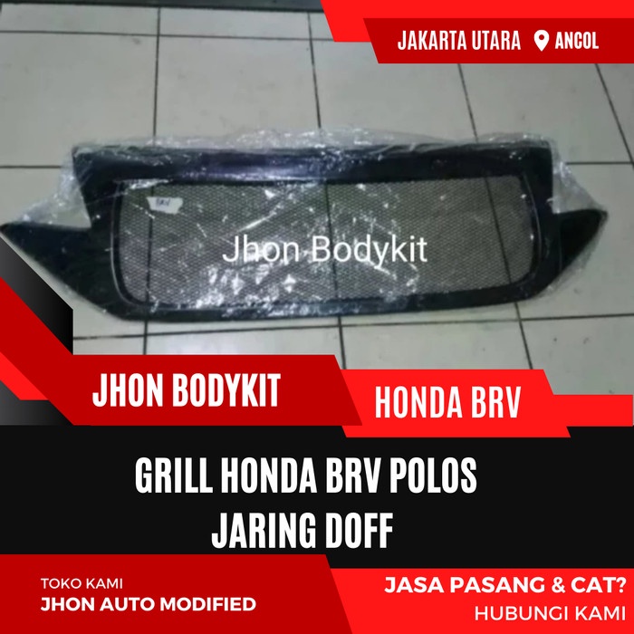 GRILL HONDA BRV POLOS JARING DOFF CUSTOM GRILL BRV SPORTY