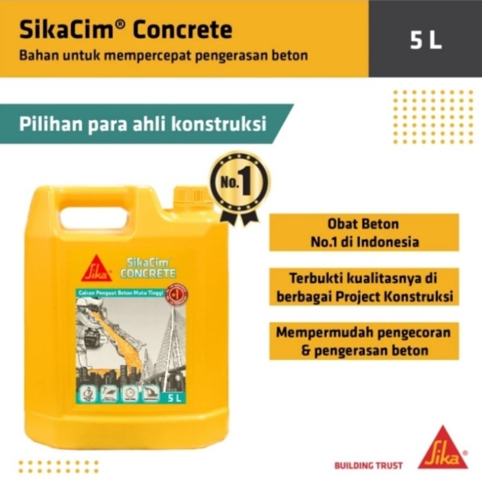 Sika Concrete Additive / Pengeras Beton 5 L