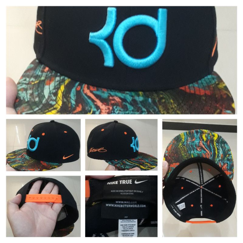 Topi snapback nike KD kevin durant setelan second