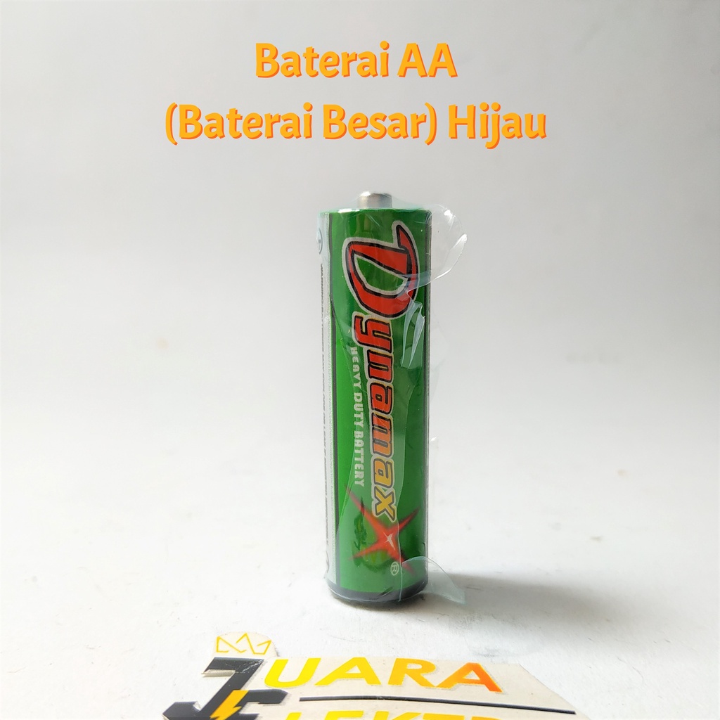 (1 PCS) DYNAMAX Baterai AA (Baterai Besar) | Baterai A2 Dry Battery Size AA