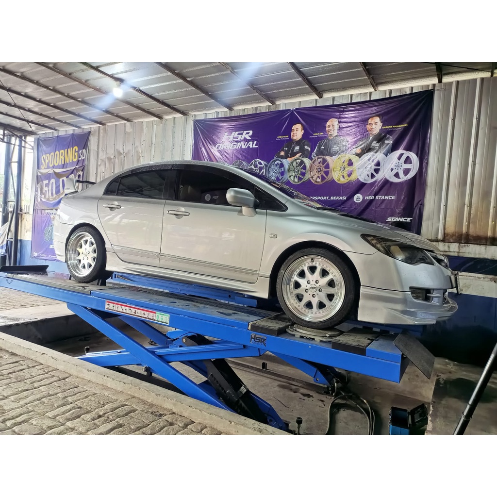 PAKETAN VELG HSR HONDA CIVIC R18 BAN 225/45 R18 ACCELERA PHI-R HSR BAVARIA