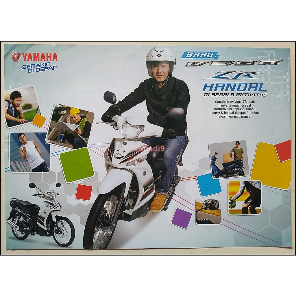 BROSUR SEPEDA MOTOR YAMAHA VEGA ZR