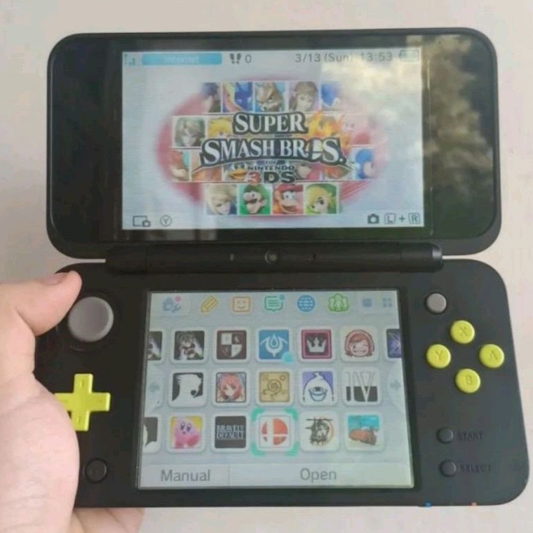 NINTENDO NEW 2DS XL LL CFW LUMA PERMANENT MEMORY 128GB FULL GAME  3DS DSI NDS 2DSXL 3DSXL CONSOLE PERMAINAN GAME RETRO NINTENDO DS LITE FAT NDSI DSI 3DS XL LL NEW 3DS XL 2DS XL LL NEW3DSXL NEW2DSXL MURAH PERMAINAN ANAK CONSOLE GAME RETRO CFW TWILIGHT MENU