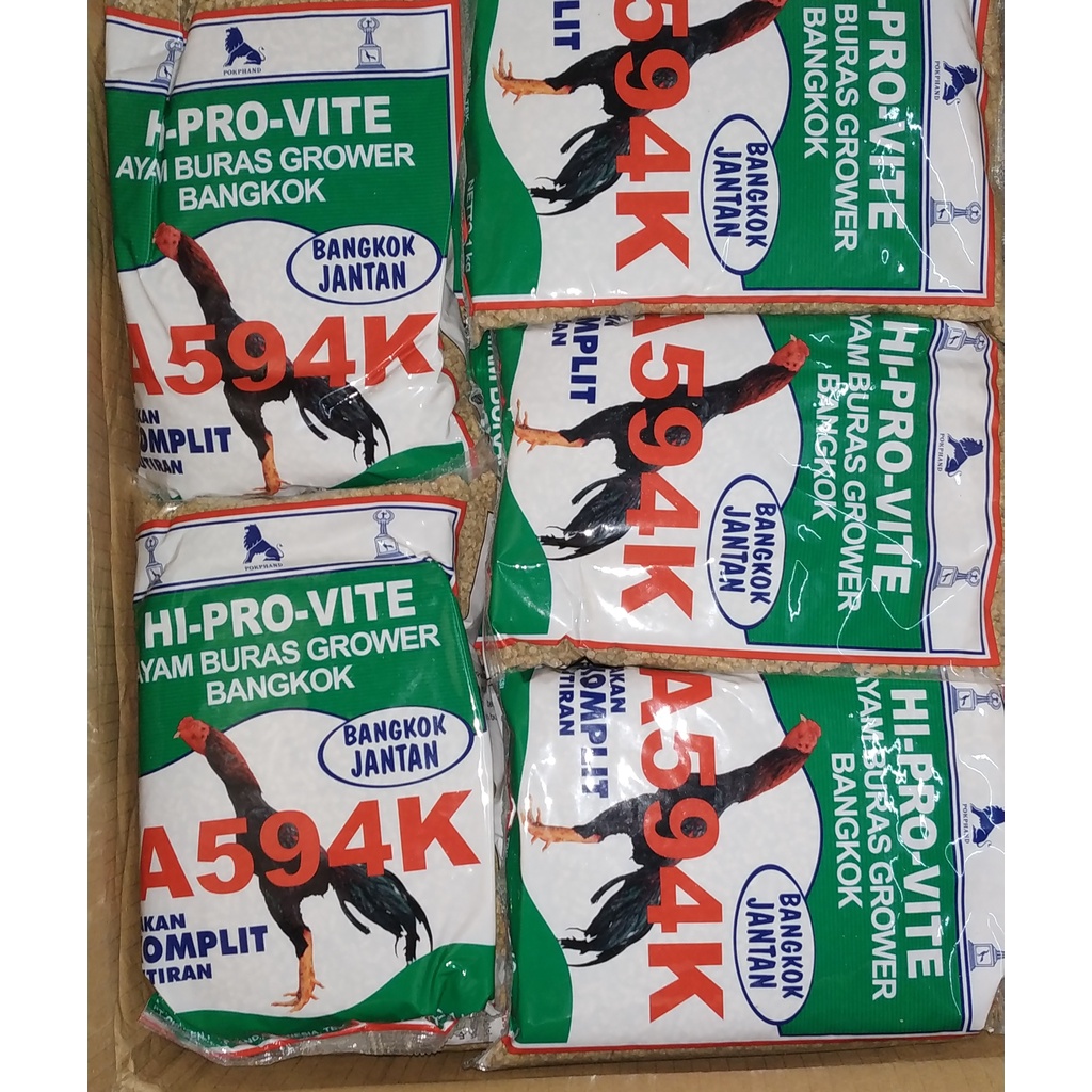 Voer Pur Ayam Bangkok anakan dan dewasa