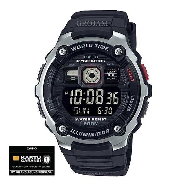 CASIO AE 2000W AE-2000W ORIGINAL GARANSI RESMI