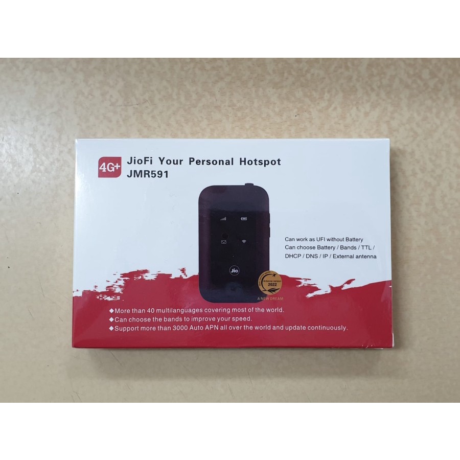Modem Mifi Jio JMR591 Modem Wifi Unlock 4G