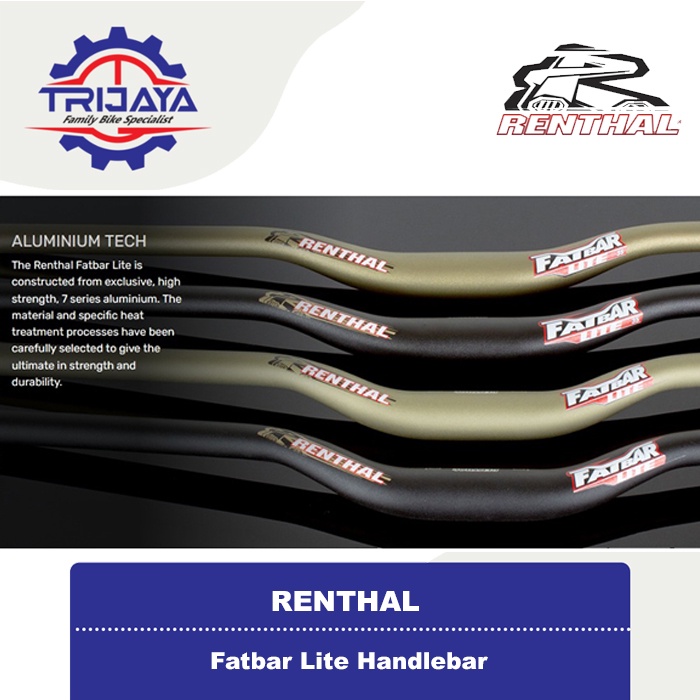 Renthal Fatbar Lite Handlebar Stang Sepeda MTB / DH
