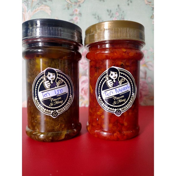 

PAKET HEMAT TERI |Sambal Teri Merah |Sambal Teri Ijo