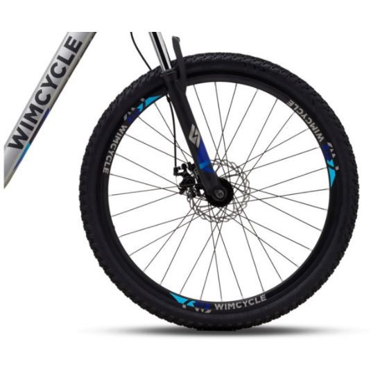 *Free Rakit* Sepeda Gunung / MTB Wim Cycle Strom Aluminium / Alloy DB - Black