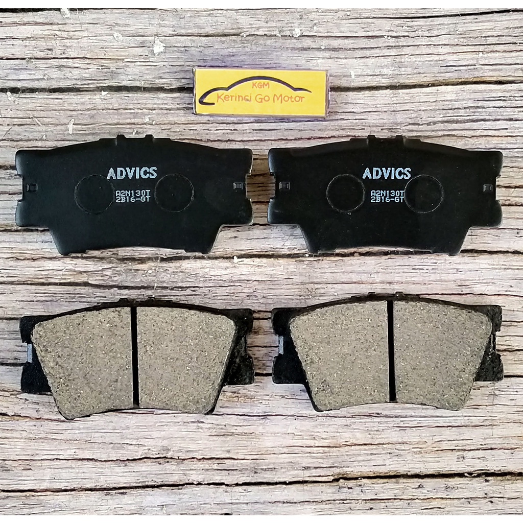 BRAKE PAD KAMPAS REM BELAKANG ALL NEW CAMRY 07-11 AISIN ADVICS A2N130T