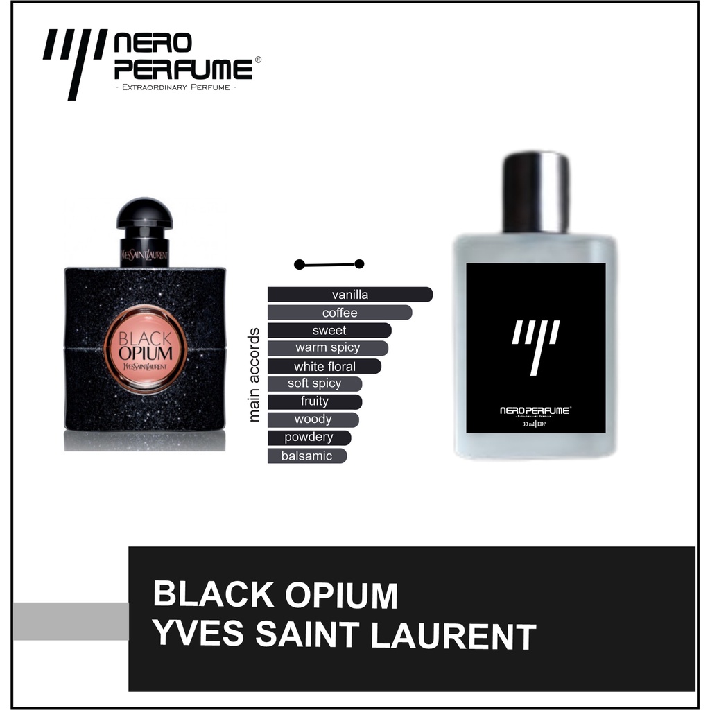 YVES SAINT LAURENT BLACK OPIUM