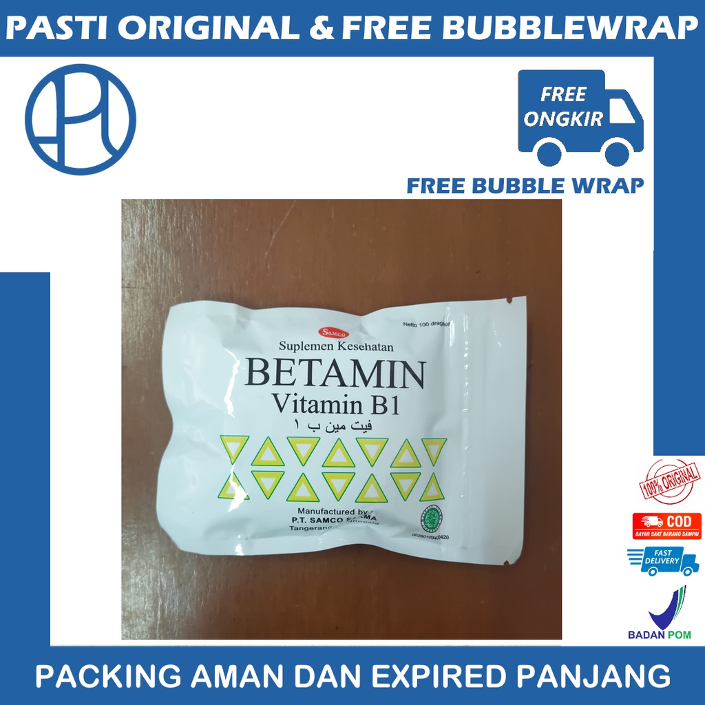 BETAMIN VIT B1 ZAK 100 TAB SAK