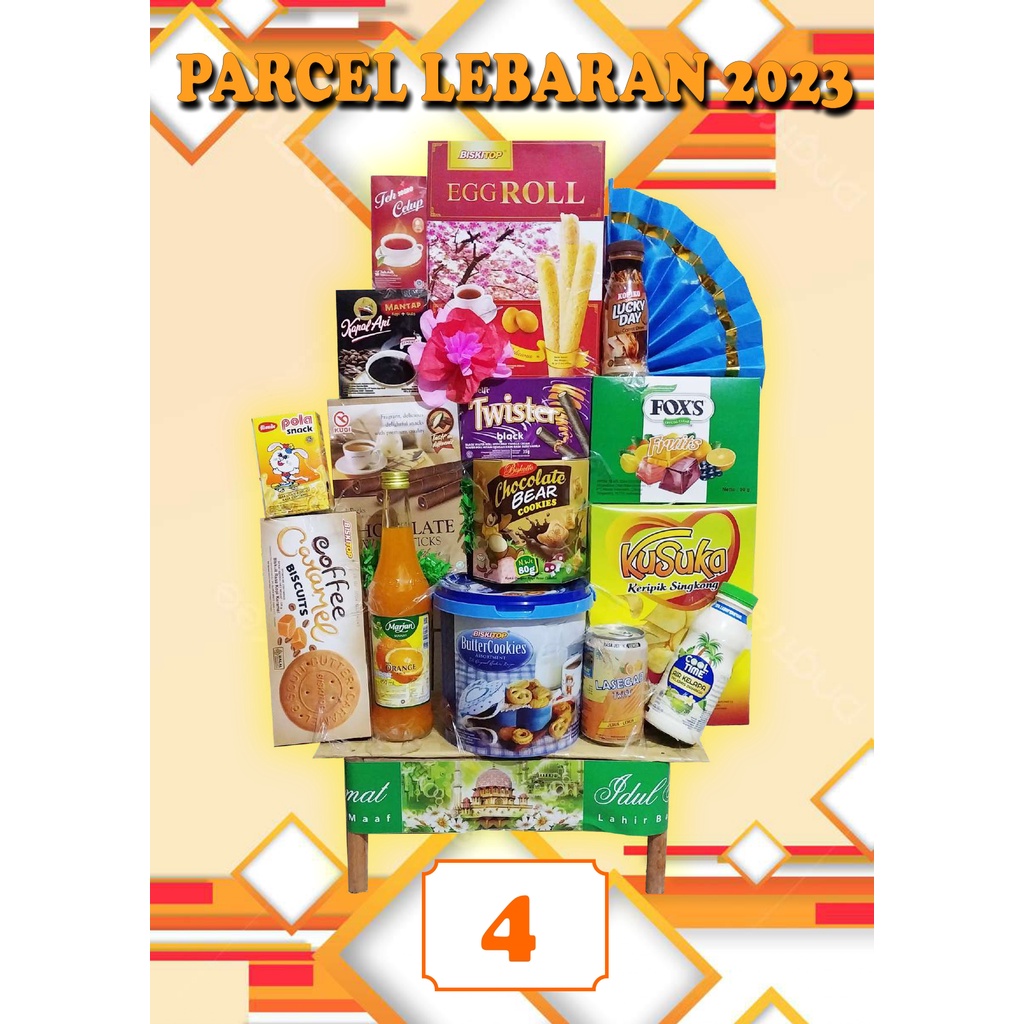 

HAMPERS IDULFITRI NOMOR 4 HAMPERS PARCEL HARI RAYA IDUL FITRI INSTANT ONLY KHUSUS GOSEND GRABSEND SHOPEE INSTANT