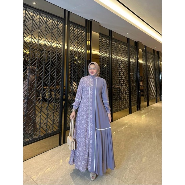 GAMIS CERUTY BABYDOLL ALIYAH DRESS (DJH)