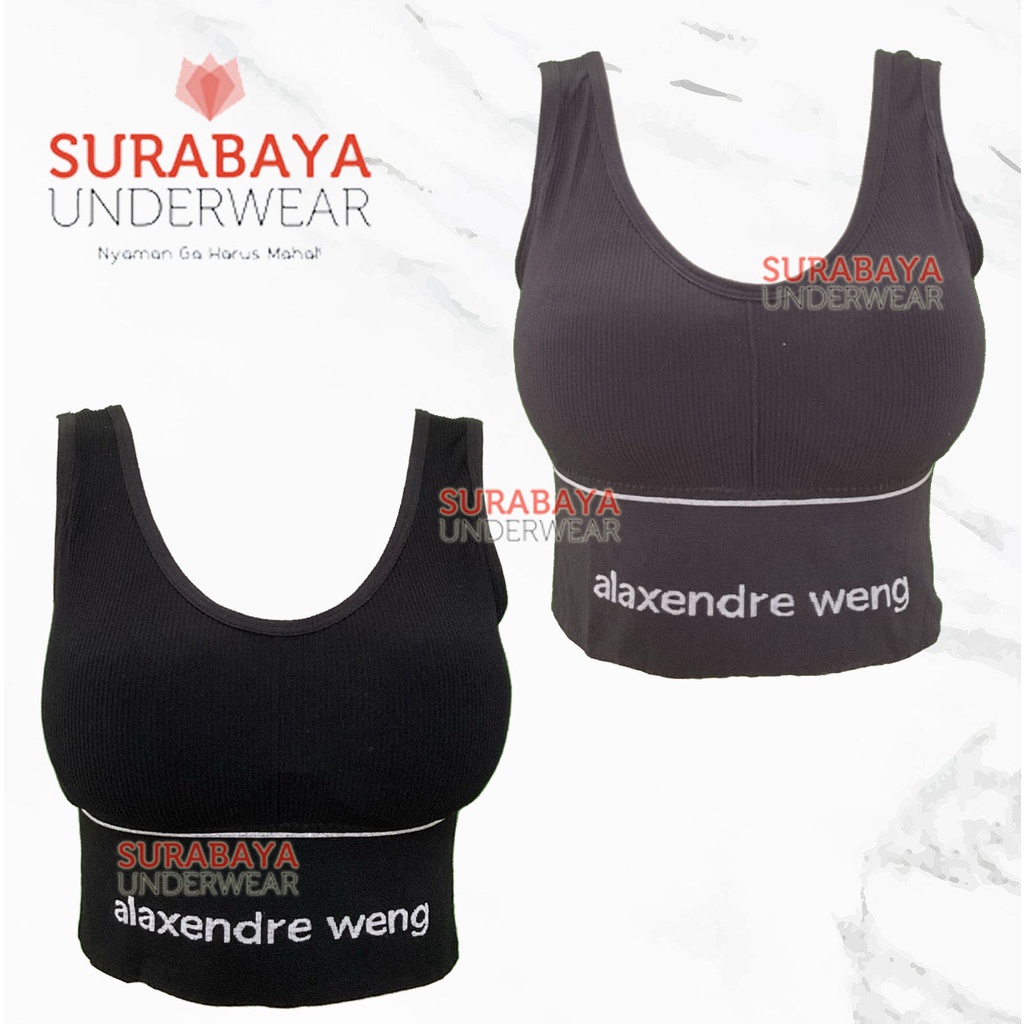 SPORTBRA KATUN PANJANG BUSA TIPIS AW