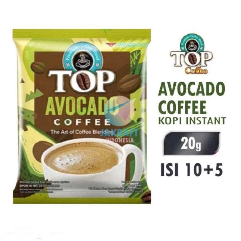 

[spin1] (TERMURAH!!)Top coffee avocado 1 renceng 15 sachet