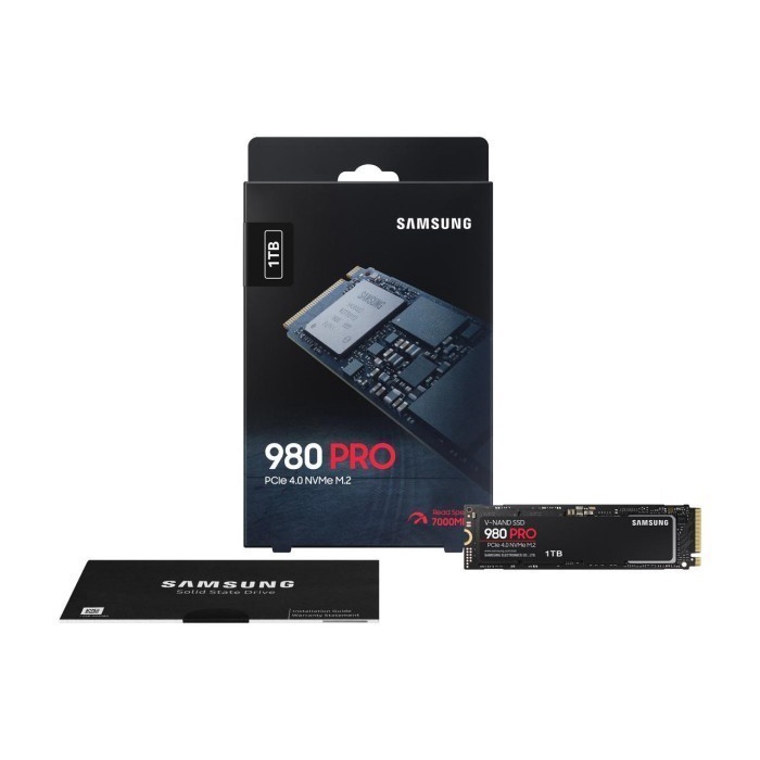 Samsung SSD 980 PRO 1TB PCle 4.0 NVMe M.2 2280