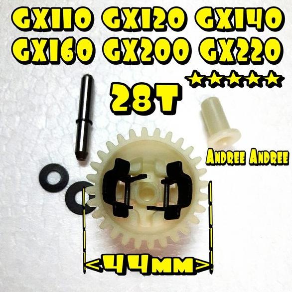 GX120 GX160 GX200 GX220 Gigi Governor Gear Assy mesin Honda RRT GX-120 GX-160 GX-200 GX-220 GX 120 1