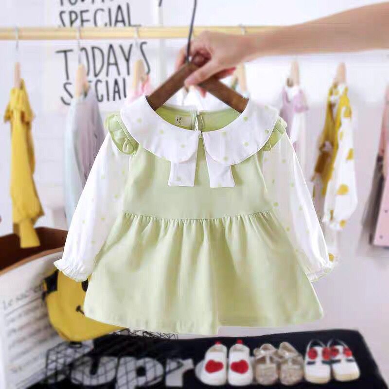 BARU LIA045 A yeong  Dress bayi Gaun Anak Perempuan Kualitas Import Fashion Baby Korea