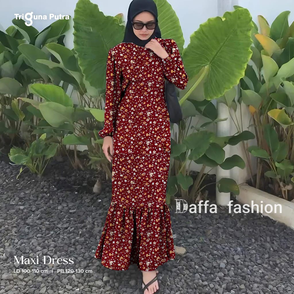 MAXI CELMIRA DUYUNG REALPICT/DRESS MUSLIM DUYUNG/GAMIS DUYUNG/GAUN DUYUNG/TERMURAH