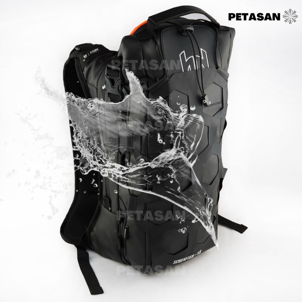 PTS - SPORTS EXOM - HEXAGONAL THE BLADE 18 LITER WATERPROOF - ADVENTUR BAG - TAS MOTOCROSS - TAS TRAIL - RANSEL TOURING - TAS OUTDOOR