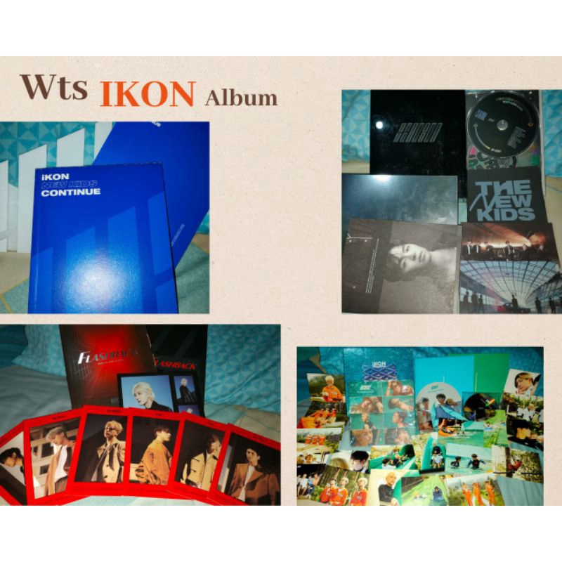 WTS Album ikon dan hanbin