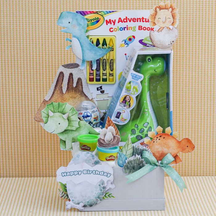 

Kado anak / Kids Hampers / Hampers Bday - Dinosaur