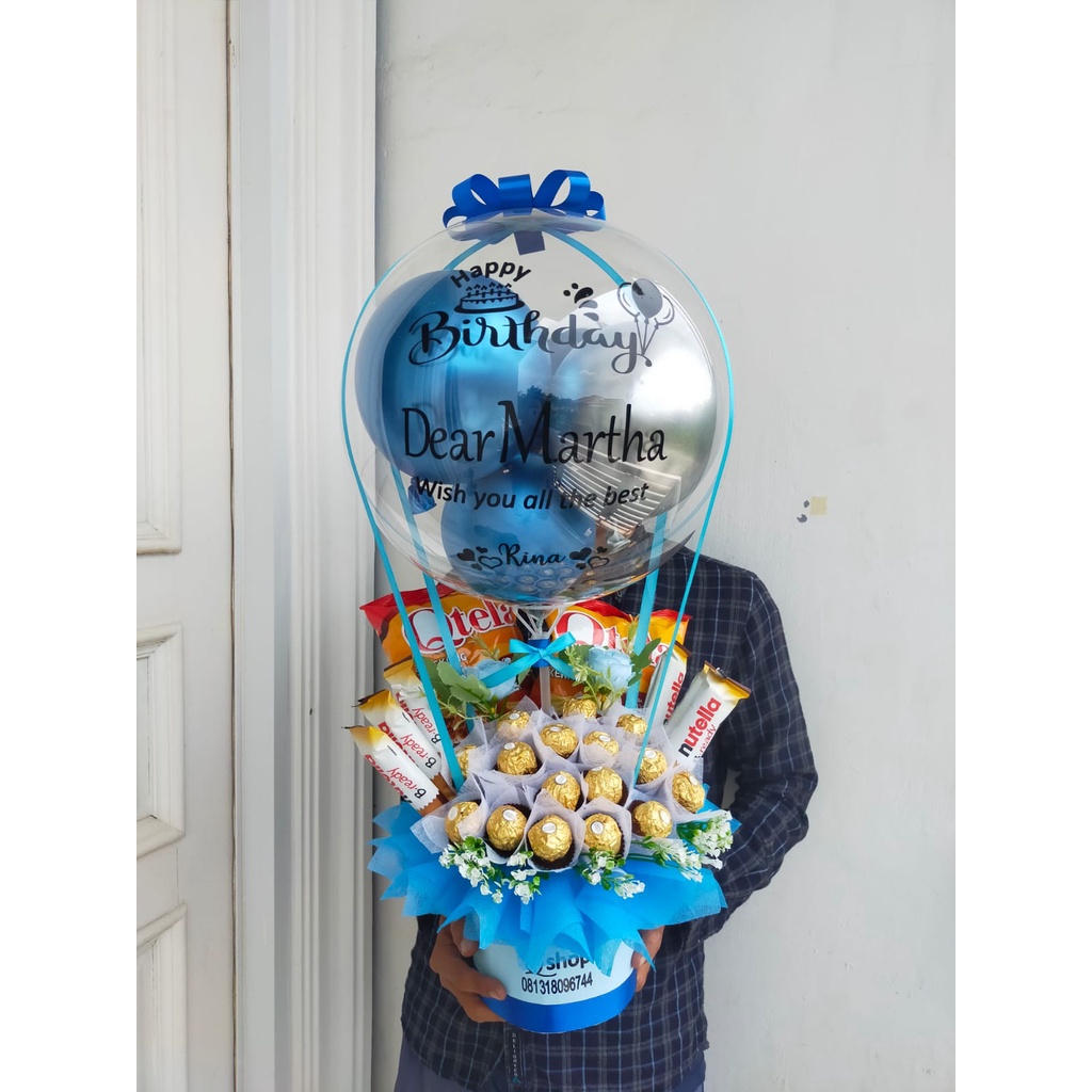 

Terima Dadakan Buket Coklat Ferrero Rocher dan Snack Buket Wisuda Hadiah ulang tahun