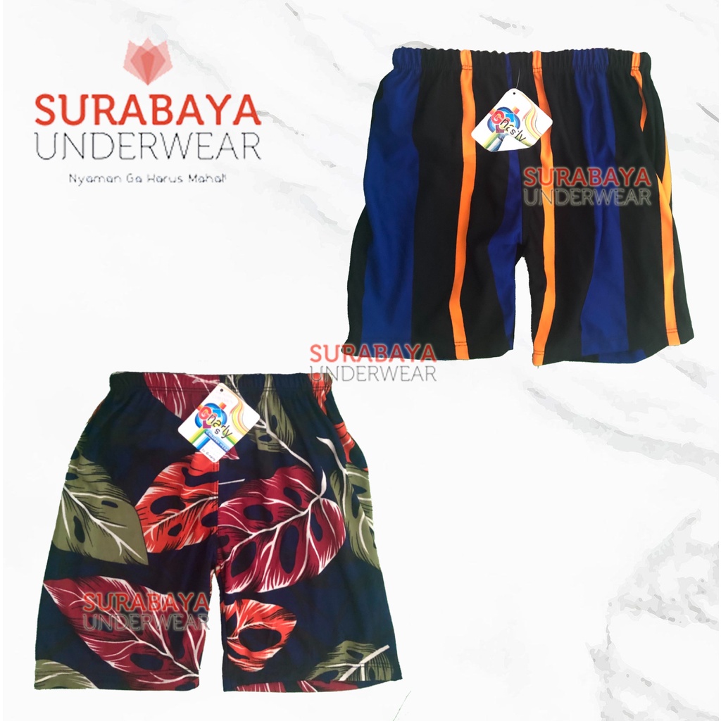 SHORT HARIAN ANAK MOTIF DAN POLOS BERKARET UTK ANAK SD SAMPAI SMA