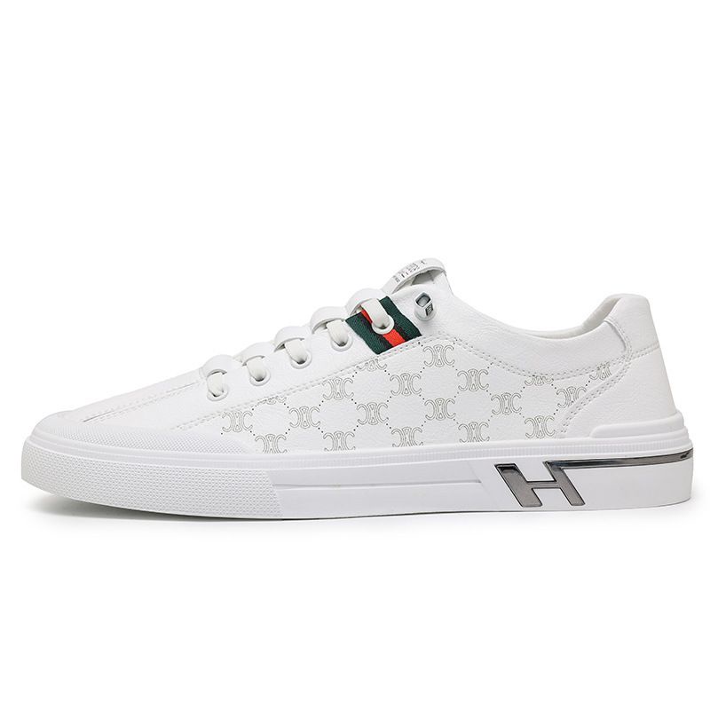 Sepatu Sneakers Import Pria Wanita Hamamatsu White Black
