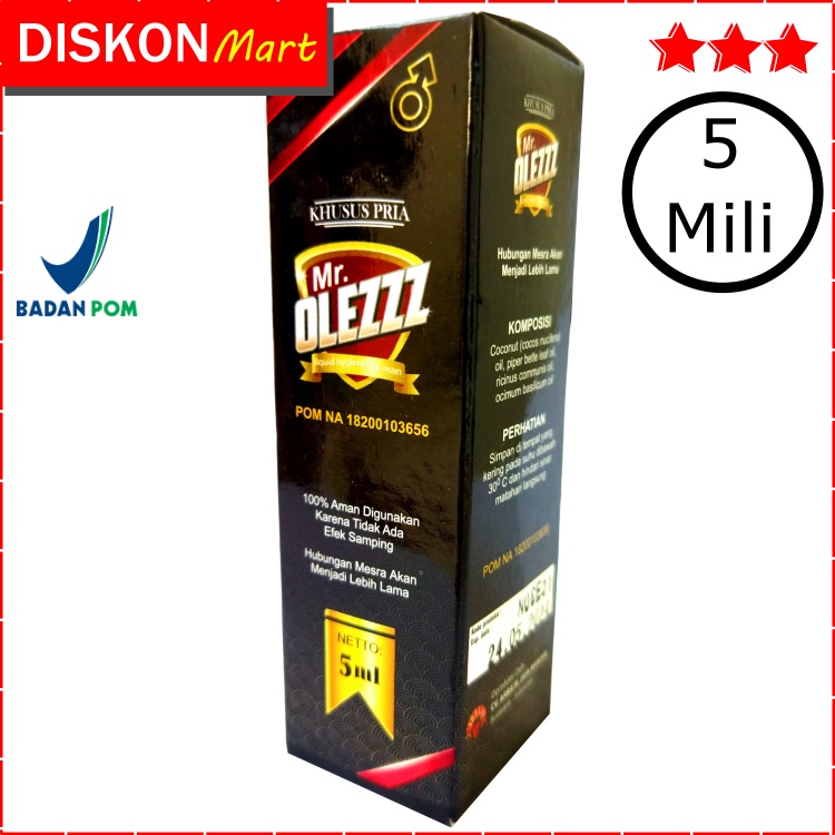 MR OLEZZZ PRIA 5 ML MR OLEZZ ORIGINAL MR. OLEZZZ ORI OBAT HERBAL OLES PRIA TAHAN LAMA EJAKULASI DINI