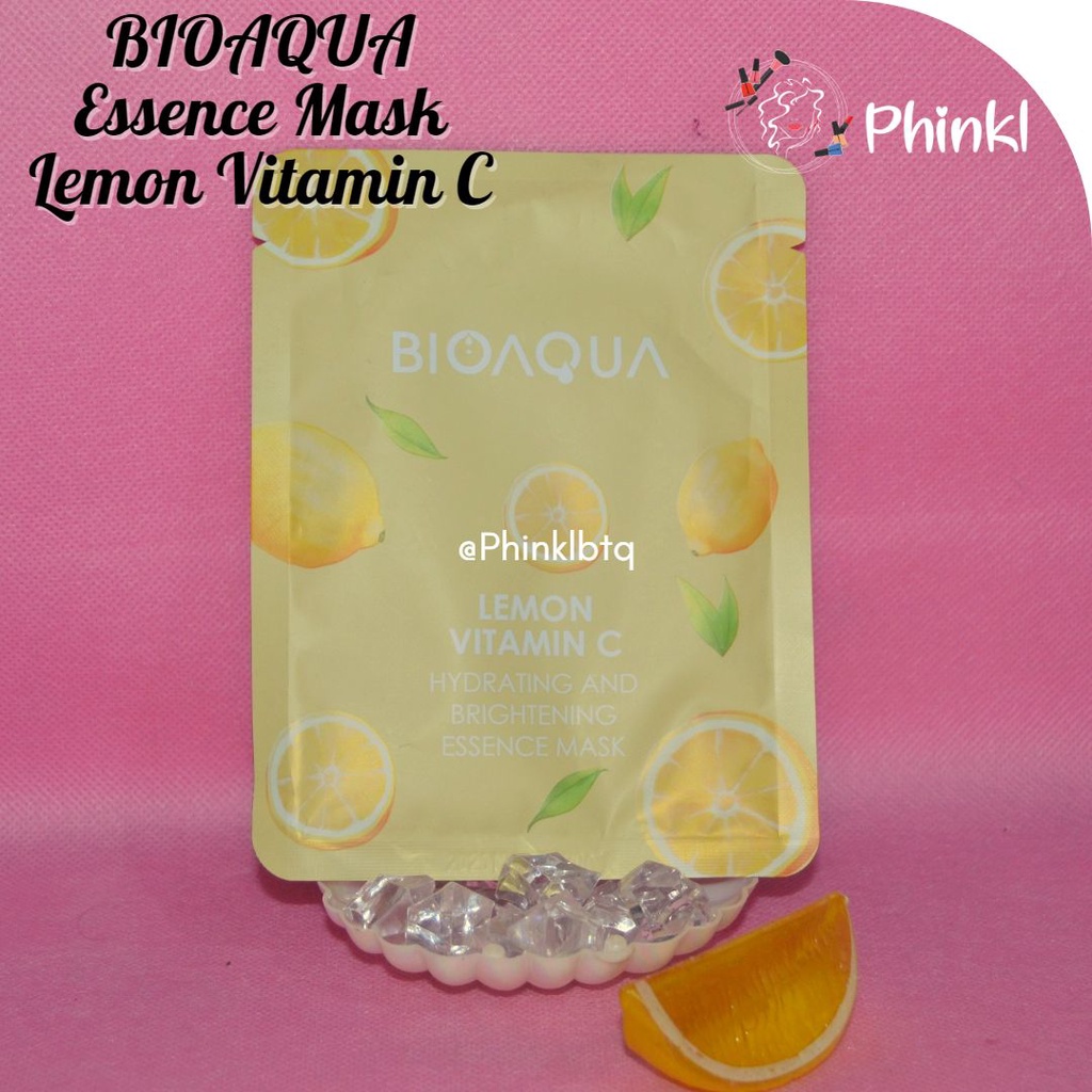 `ღ´ PHINKL `ღ´ PAKET Bioaqua Sheet mask masker lembut wajah lengkap 12 varian esence banyak lembab moist