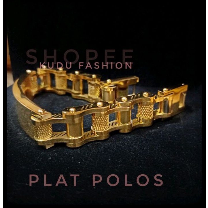 Gelang Rantai Pria Super keren Titanium Original