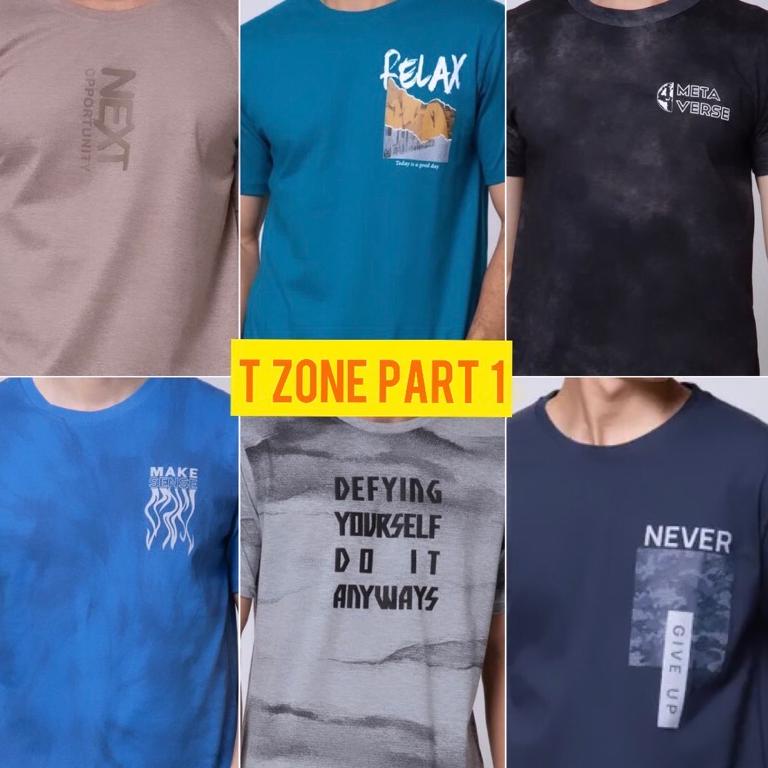 Tren Terbaru Kaos Pria T zone Original Premium Part 1