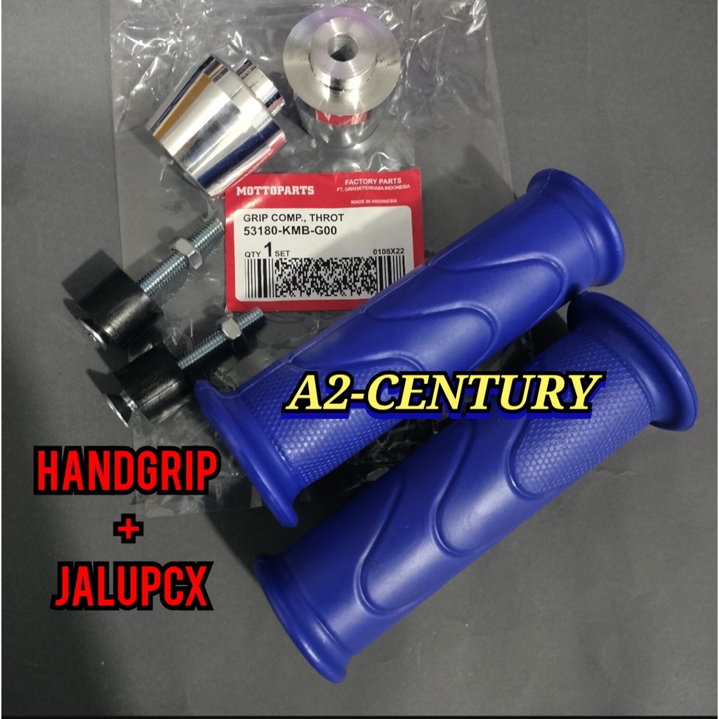 NEW HANDFAT HANDGRIP MOTOR MODEL STANDAR ORI + JALU STANG PCX UNIVERSAL SEMUA MOTOR BEAT VARIO