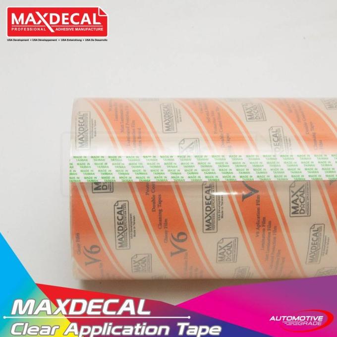 

[15 CM] MAXDECAL Masking Transfer / Clear Application Tape [ROLL] TERMURAH