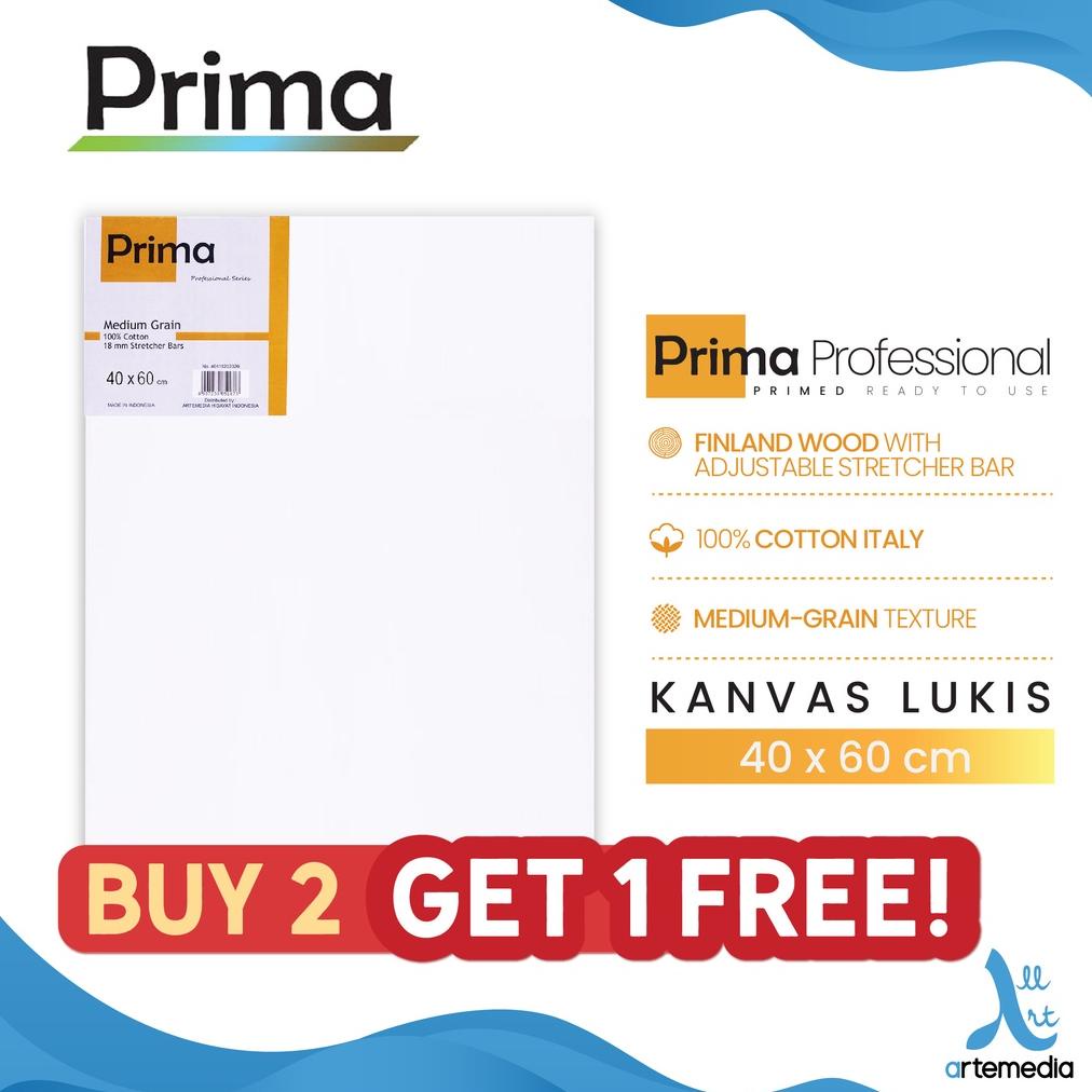 

Kanvas Lukis Prima Professional 40x60cm Cotton Canvas