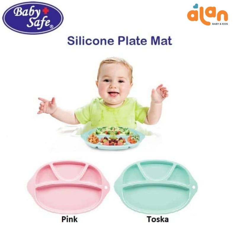 Baby safe Silicone Plate mat SC07 - Tempat Makan Anak