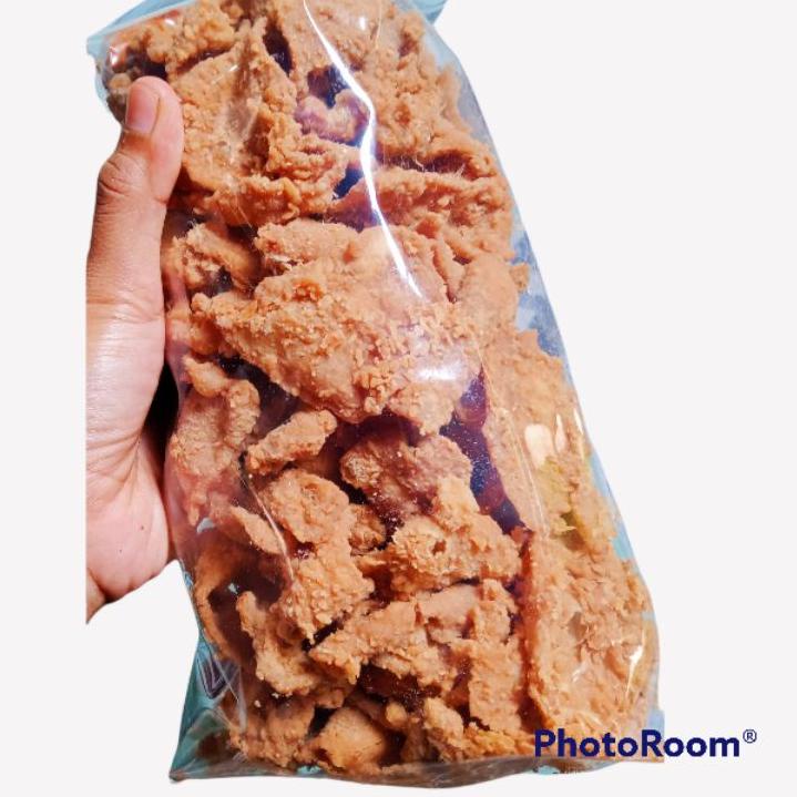 

➾ kulit ayam crispy 500gr original/pedas ❉