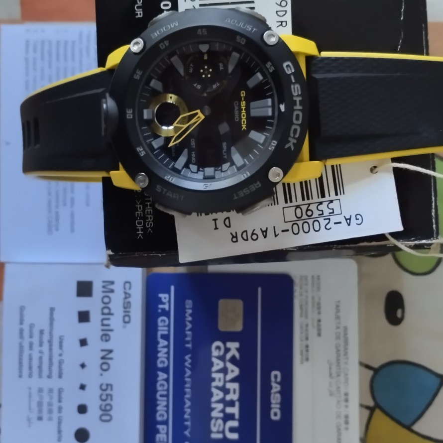 G Shock GA 2000 1A9DR fuulset original second