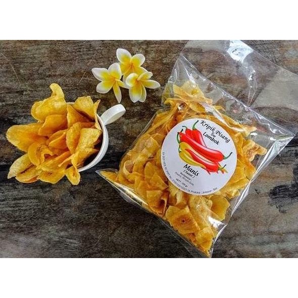 

best seller] Kripik Pisang / Kentang Tjap Lombok Khas Bali