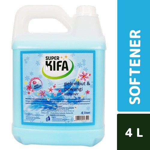 Super Kifa Pelembut Pewangi Pakaian 4 Liter