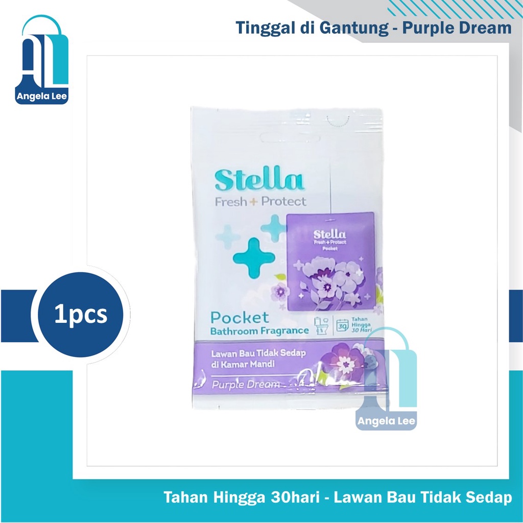 Pengharum Ruangan Kamar Mandi Stella Pocket Air Freshener Bathroom ada 5 aroma