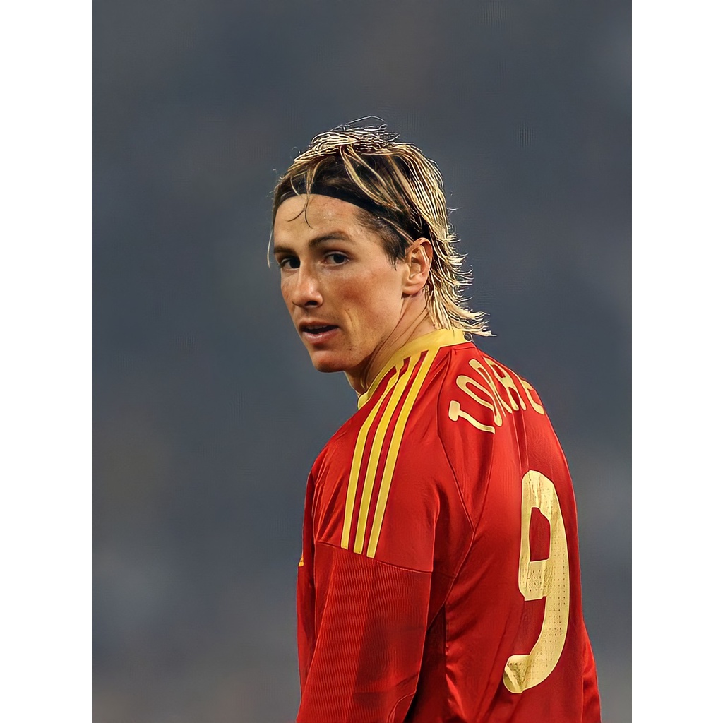 POSTER BOLA FERNANDO TORRES (BISA CUSTOM GAMBAR)