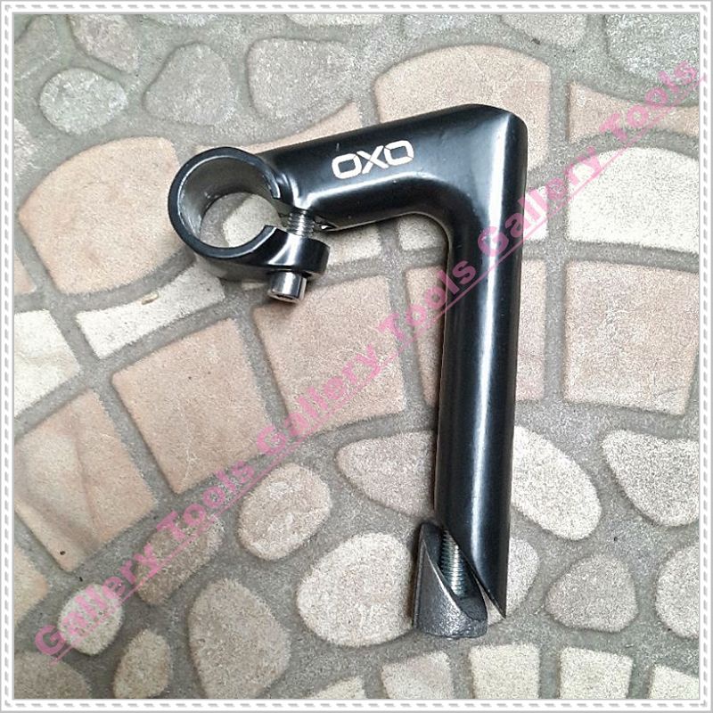 STEM MTB STEM BANGAU OXO 90 ALLOY HITAM Sepeda aksesoris sparepart