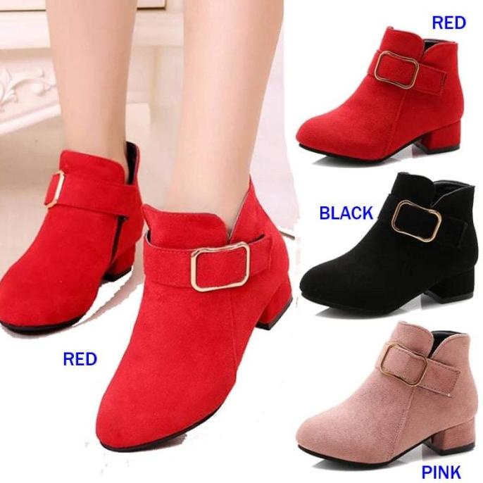 Sepatu Boot HIGH HEELS Anak Perempuan Mexican