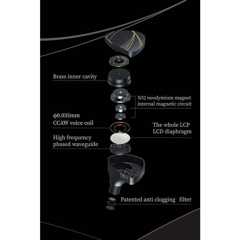 Moondrop Moon Drop Aria Arya Dynamic Driver In-Ear Monitor Earphone